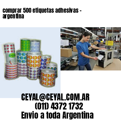 comprar 500 etiquetas adhesivas – argentina