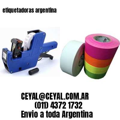 etiquetadoras argentina