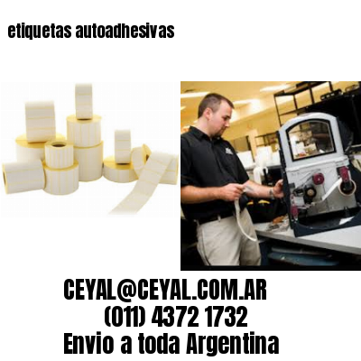 etiquetas autoadhesivas