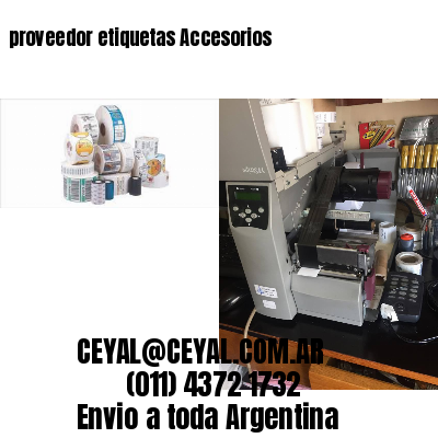 proveedor etiquetas Accesorios