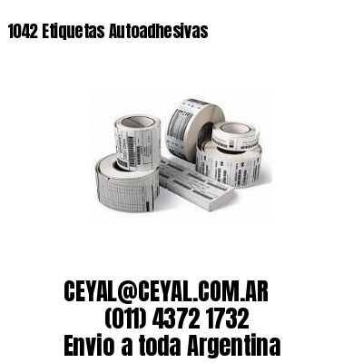 1042 Etiquetas Autoadhesivas