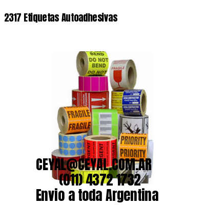 2317 Etiquetas Autoadhesivas