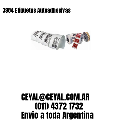 3984 Etiquetas Autoadhesivas