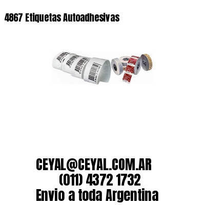 4867 Etiquetas Autoadhesivas