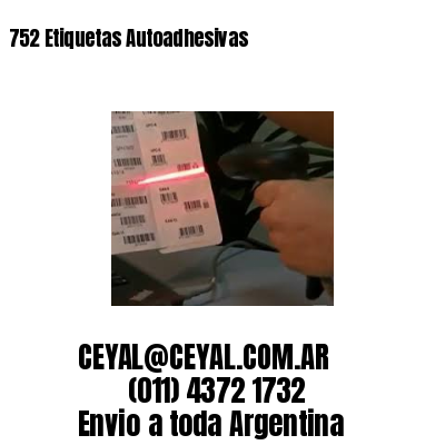 752 Etiquetas Autoadhesivas