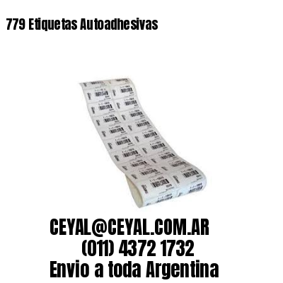 779 Etiquetas Autoadhesivas