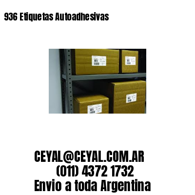 936 Etiquetas Autoadhesivas