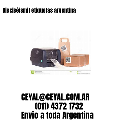 Dieciséismil etiquetas argentina