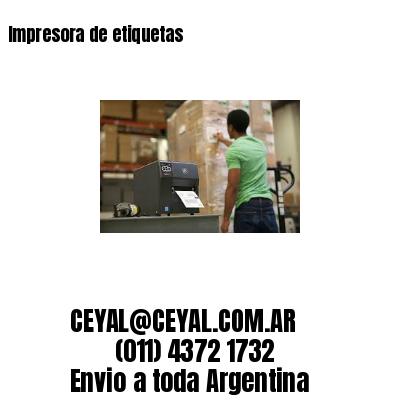 Impresora de etiquetas