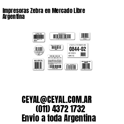 Impresoras Zebra en Mercado Libre Argentina