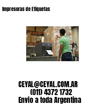 Impresoras de Etiquetas