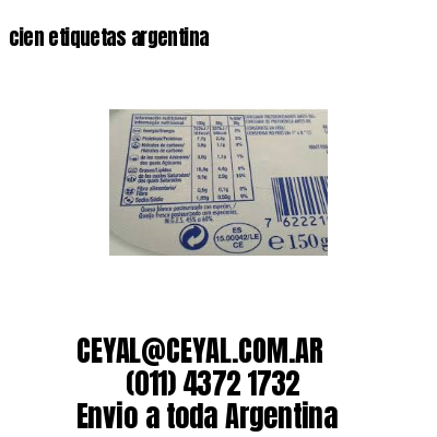 cien etiquetas argentina