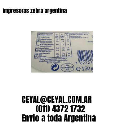 impresoras zebra argentina