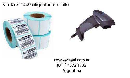 etiquetas en rollo 6 x 15