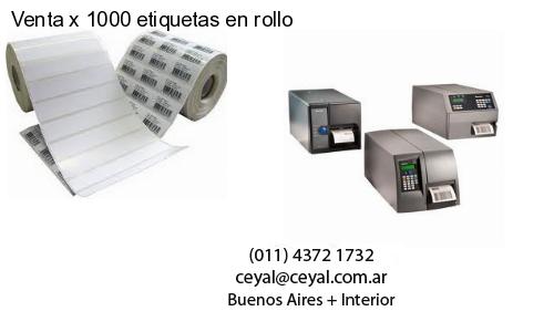etiquetas en rollo 15 x 5