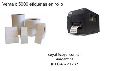 80 X 25 x 1000 etiquetas – Argentina
