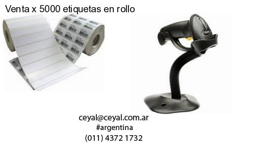 etiquetas en rollo 5 x 2