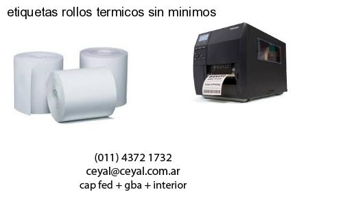 etiquetas en rollo 4 x 7