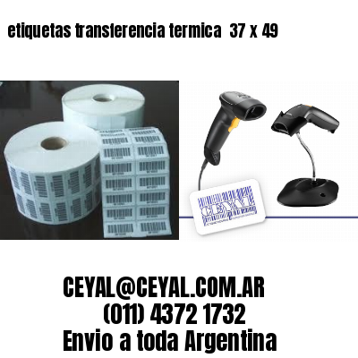 etiquetas transferencia termica  37 x 49