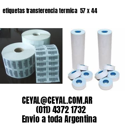 etiquetas transferencia termica  57 x 44