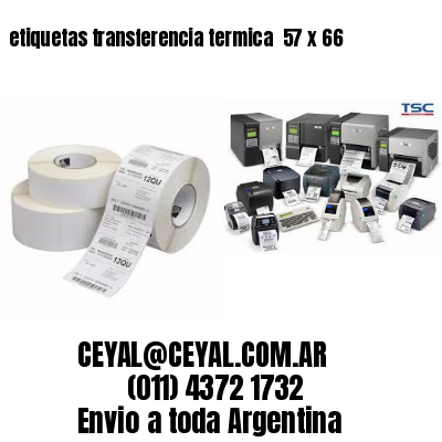 etiquetas transferencia termica  57 x 66