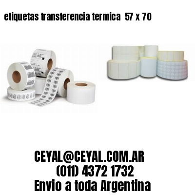 etiquetas transferencia termica  57 x 70
