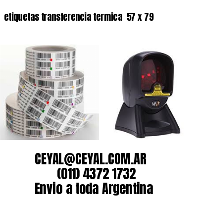 etiquetas transferencia termica  57 x 79