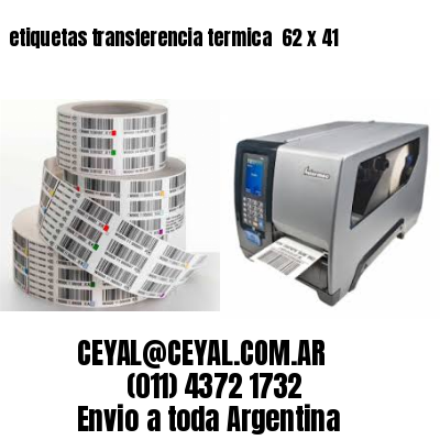 etiquetas transferencia termica  62 x 41