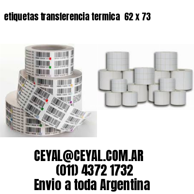 etiquetas transferencia termica  62 x 73