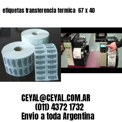 etiquetas transferencia termica  67 x 40