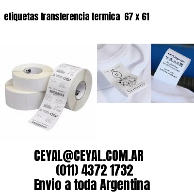etiquetas transferencia termica  67 x 61