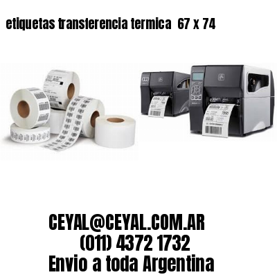 etiquetas transferencia termica  67 x 74