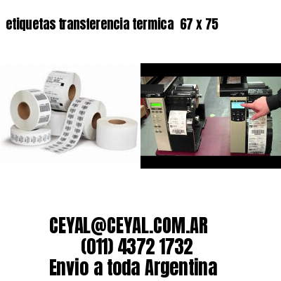 etiquetas transferencia termica  67 x 75