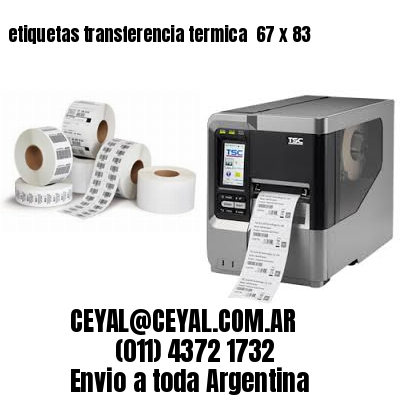 etiquetas transferencia termica  67 x 83