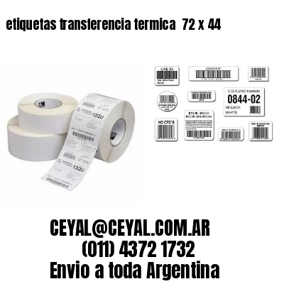 etiquetas transferencia termica  72 x 44