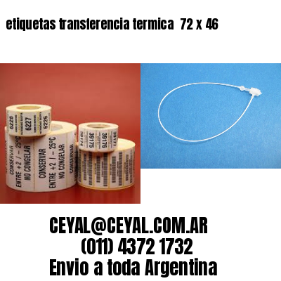 etiquetas transferencia termica  72 x 46