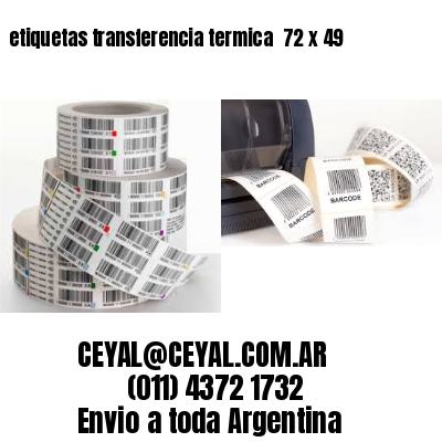 etiquetas transferencia termica  72 x 49