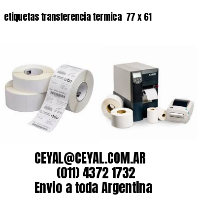 etiquetas transferencia termica  77 x 61