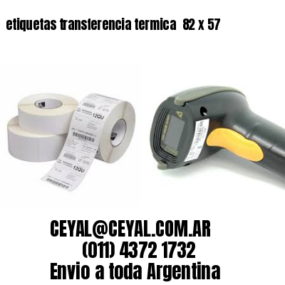 etiquetas transferencia termica  82 x 57