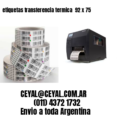 etiquetas transferencia termica  92 x 75