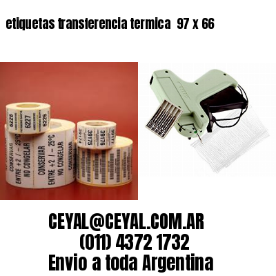 etiquetas transferencia termica  97 x 66