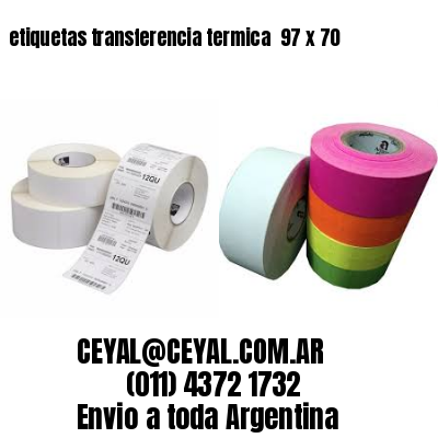 etiquetas transferencia termica  97 x 70