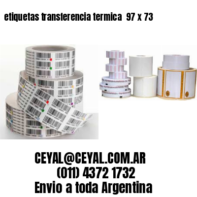 etiquetas transferencia termica  97 x 73