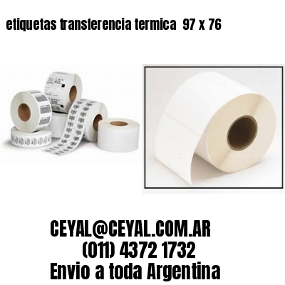etiquetas transferencia termica  97 x 76