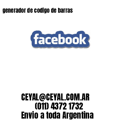 generador de codigo de barras