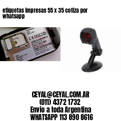 etiquetas impresas 55 x 35 cotiza por whatsapp