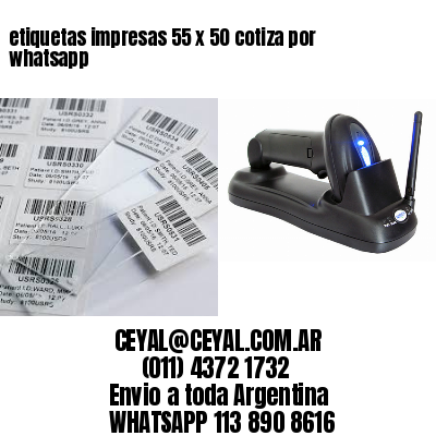 etiquetas impresas 55 x 50 cotiza por whatsapp