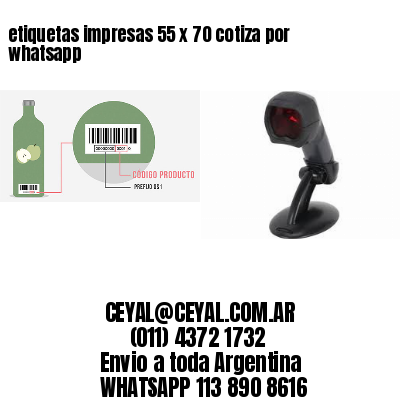 etiquetas impresas 55 x 70 cotiza por whatsapp