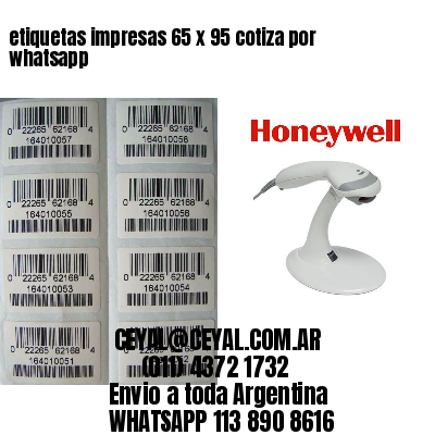 etiquetas impresas 65 x 95 cotiza por whatsapp