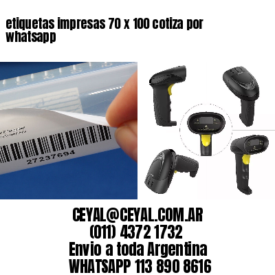 etiquetas impresas 70 x 100 cotiza por whatsapp
